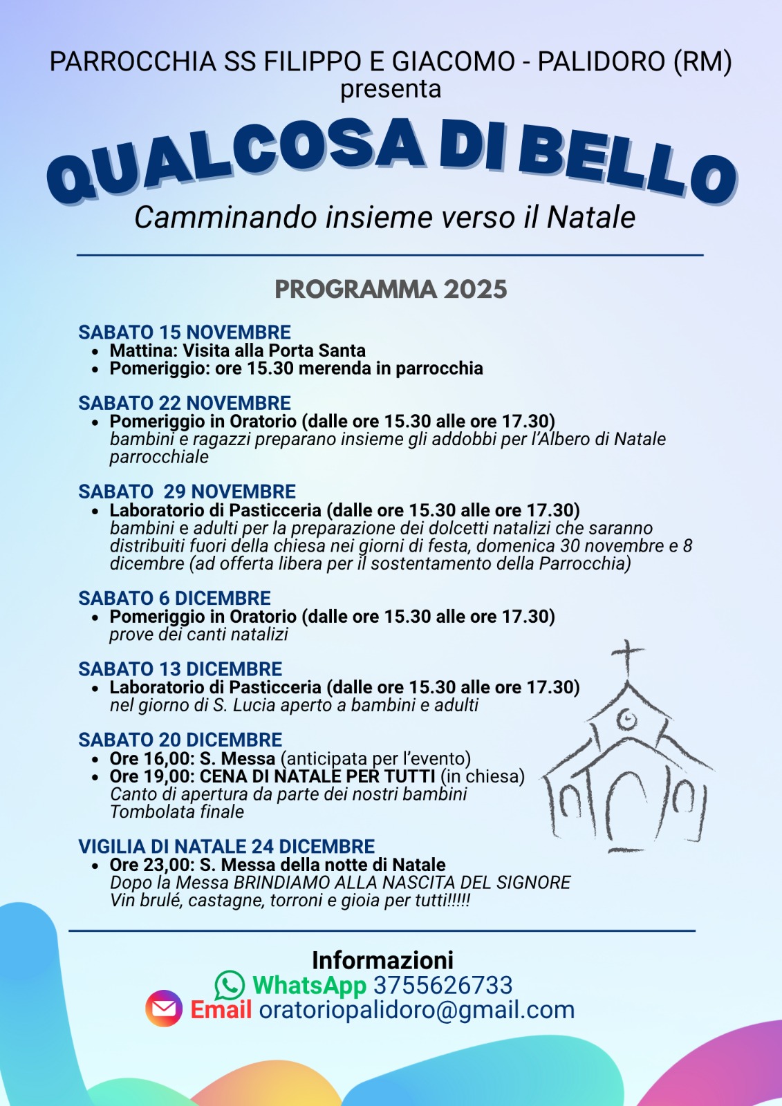 Locandina Palidoro Qualcosa di bello 2025